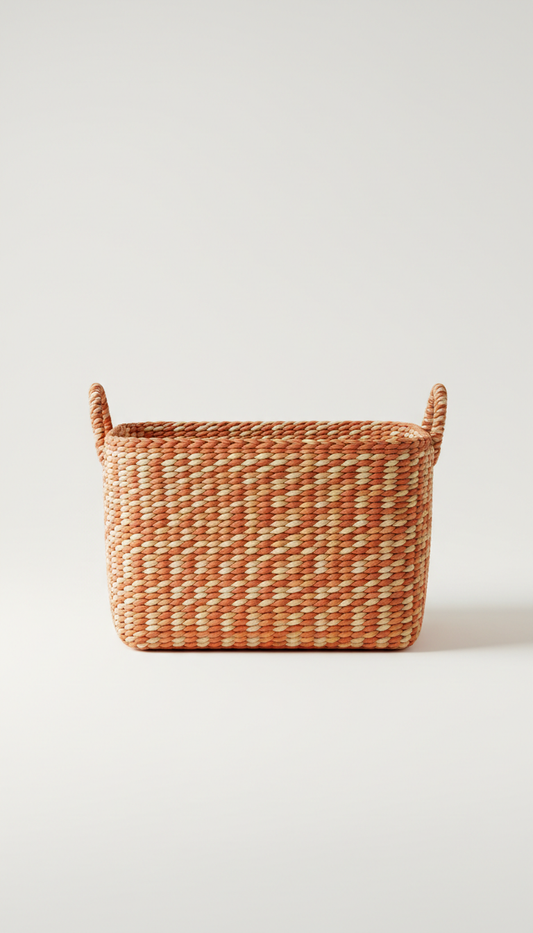Woven Basket with Handles