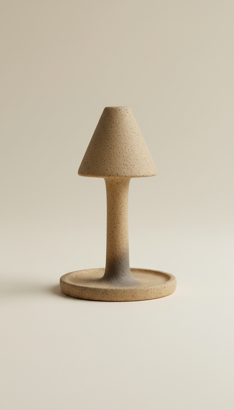 Stone Candle Snuffer