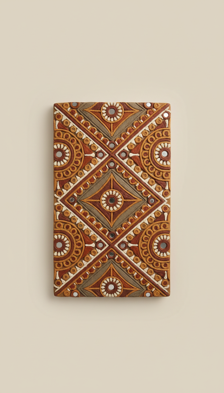 Clay Relief Wall Panel