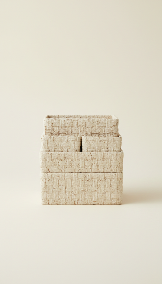 Textured Lidded Organiser